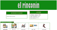 Desktop Screenshot of elrinconin.es