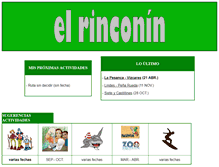 Tablet Screenshot of elrinconin.es